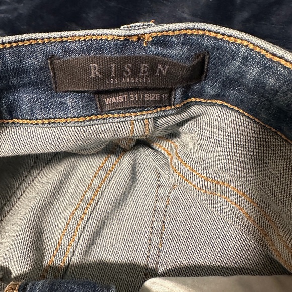 Risen Los Angeles light blue skinny jeans size 31/13 - Picture 5 of 8